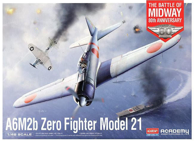 Academy 1/48 A6M2b Mod.21 Zero 12352